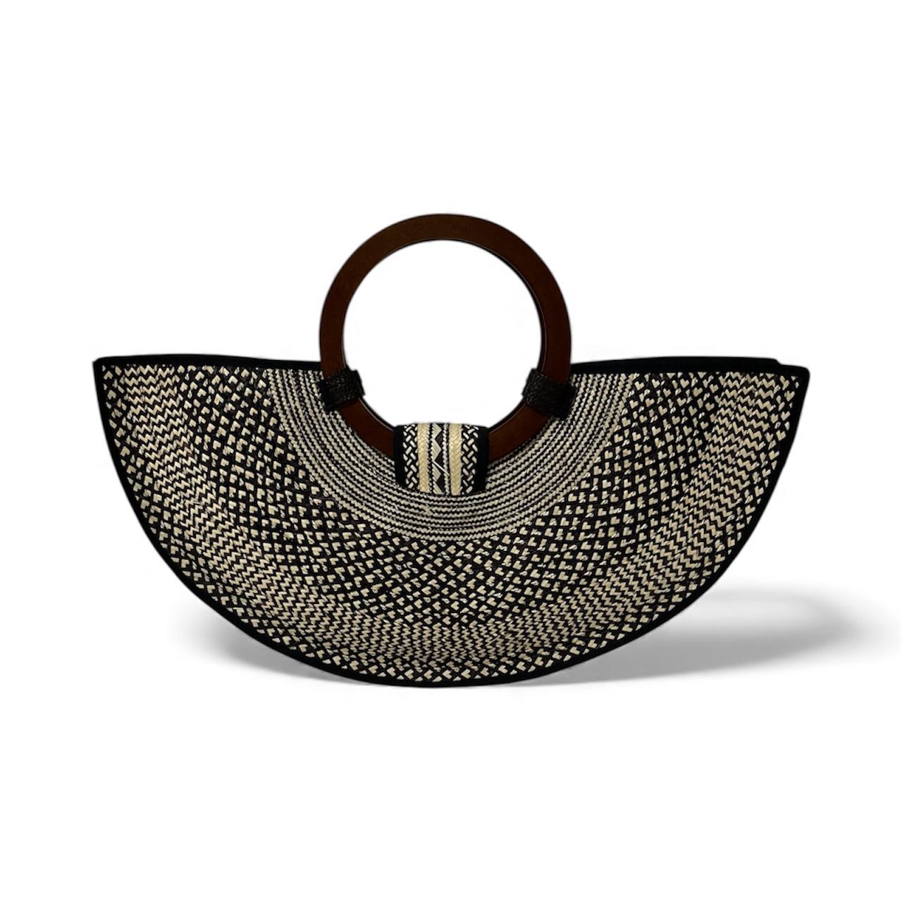 Bolso de mano para mujer Wawen con diseño de botones precolombinos