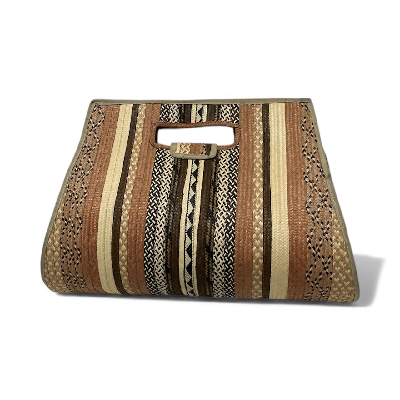 Bolso de mano para mujer Wawen con diseño en forma de medio círculo