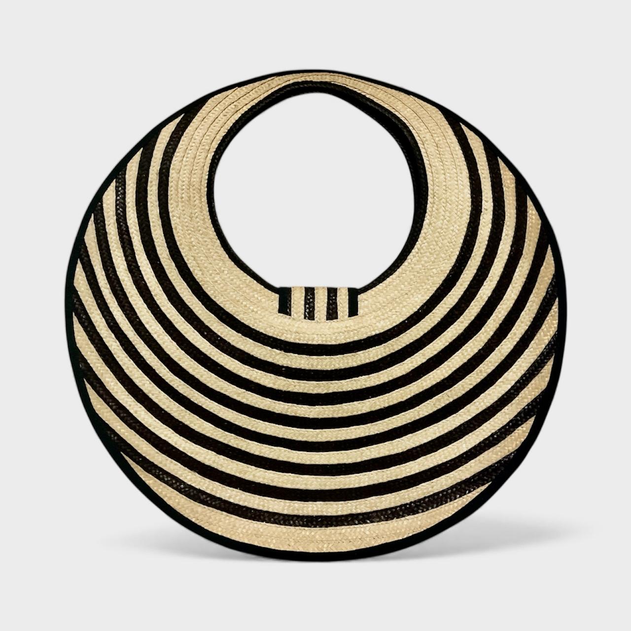 Bolso de mano para mujer Wawen con diseño de patrón de color neutro en forma de diamante