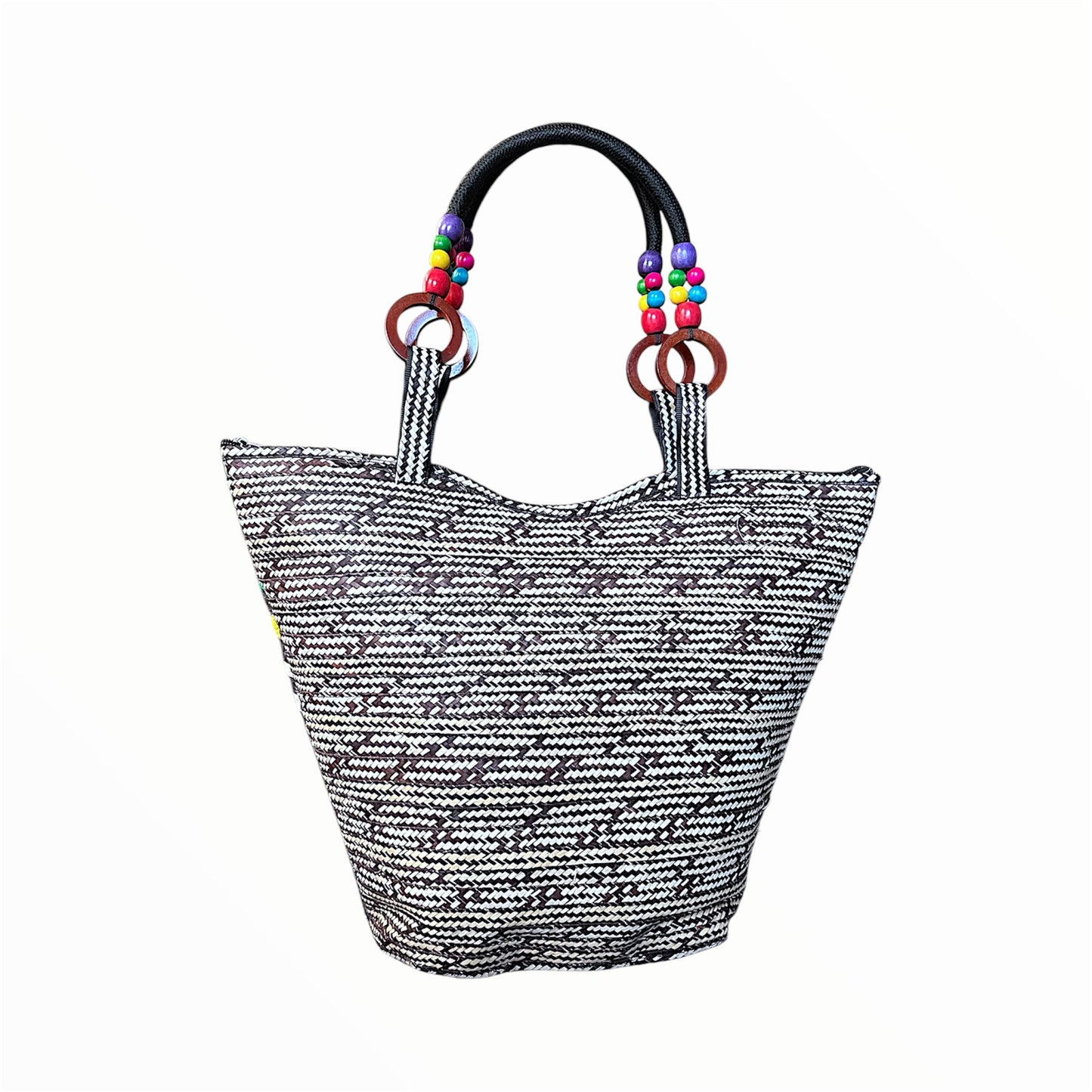 Arch Design Hand Wawen Ladies Handbag
