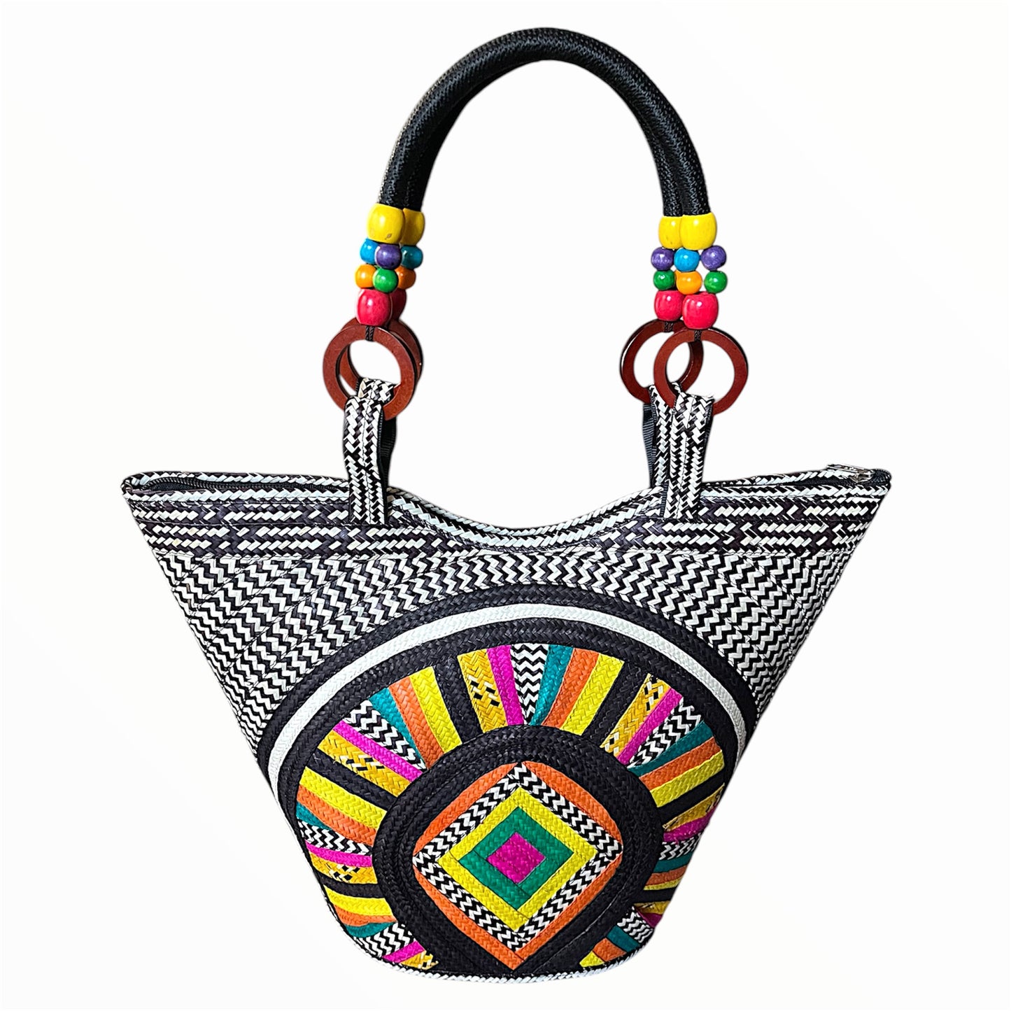 Circle Pattern Wawen Ladies Handbag