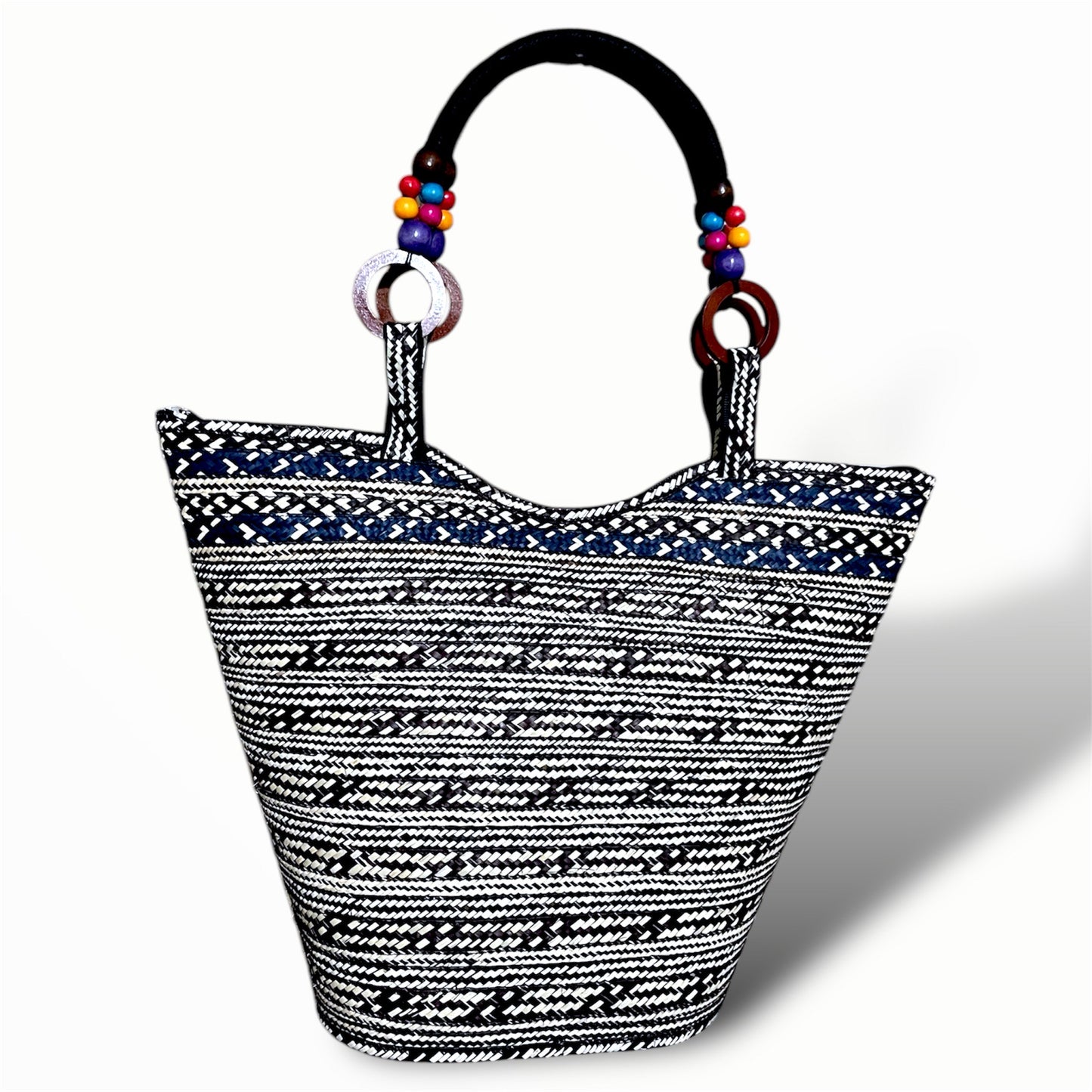 Full Arch Design Hand Wawen Ladies Handbag
