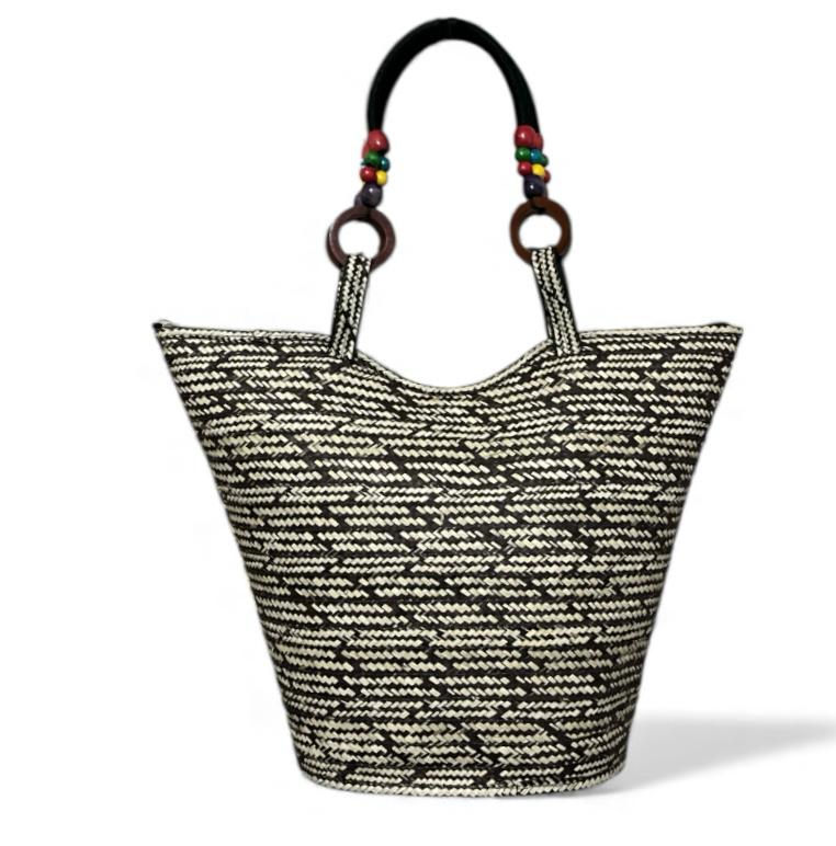 Multicolour Circle  Pattern Wawen Bucket Ladies Handbag