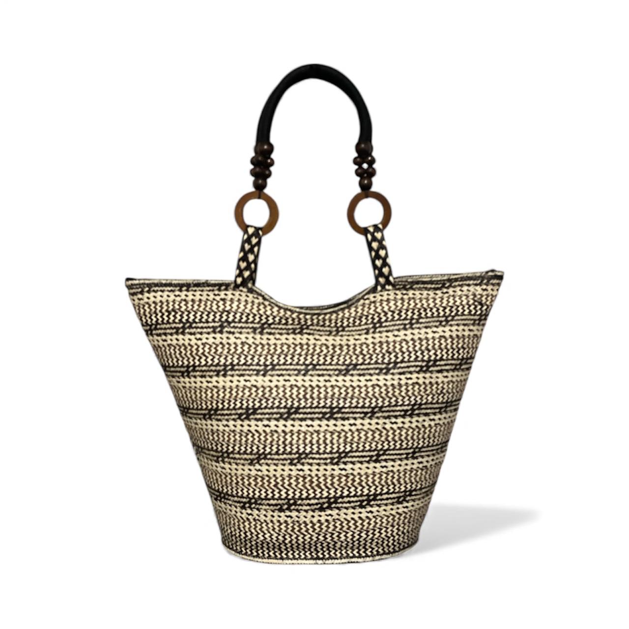 Bolso de mano para mujer Wawen con diseño de patrón de tablero de ajedrez